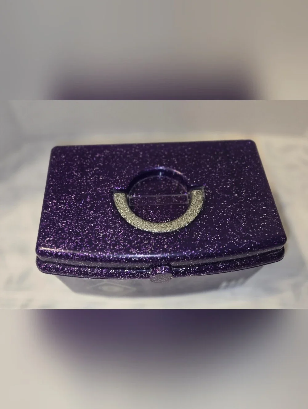 Purple Glitter OPI Caboodle Cosmetic Case